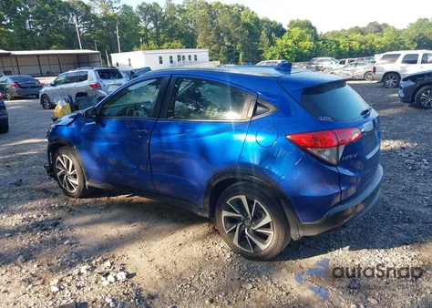 2019 Honda Hr-V Sport из США, поврежденный, VIN 3CZRU5H15KM726338